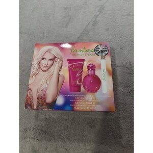 Britney Spears FANTASY GIFT SET Perfume Sprays & Body Soufflee- New